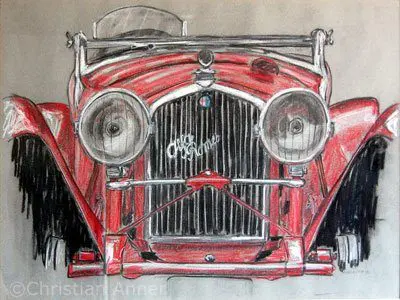 Alfa Romeo, 6c, Baujahr 1928