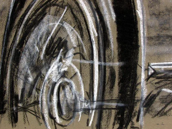 Mercedes Benz SLR 300, Original-Pastellzeichnung auf Büttenpapier, fertig gerahmt inkl. Passepartout, 100 x 70 cm - Image 5